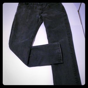 Levi's Men's 511 Jeans Size 34x32 Gray Distressed